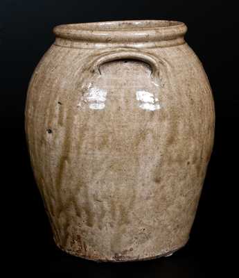 Stoneware Alkaline-Glazed Stoneware Jar att. Edgefield District, SC, circa 1840
