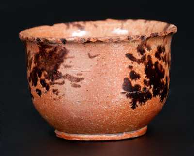Maine Redware Cup, circa 1820-40