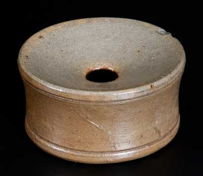 Miniature Stoneware Spittoon att. J. Swank & Co., Johnstown, PA