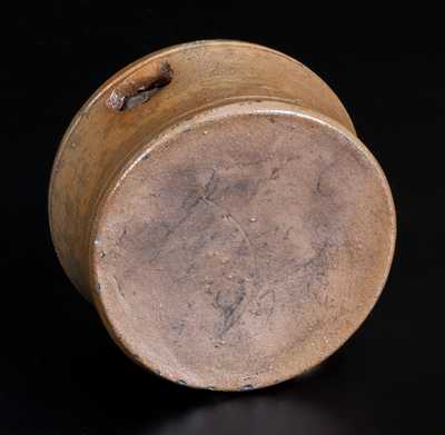 Miniature Stoneware Spittoon att. J. Swank & Co., Johnstown, PA