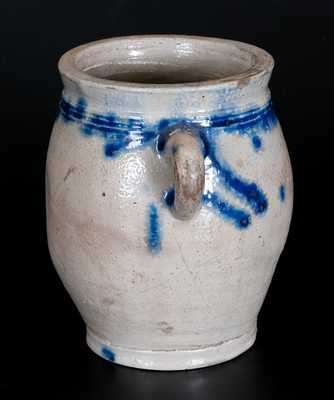 1/2 Gal. Vertical-Handled Stoneware Jar, probably Manhattan, fourth-quarter 18th century