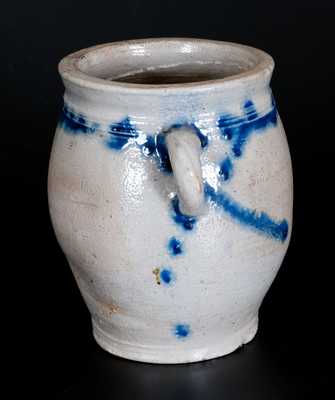 1/2 Gal. Vertical-Handled Stoneware Jar, probably Manhattan, fourth-quarter 18th century