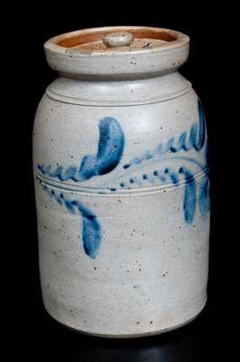 Att. D. P. Shenfelder, Reading, PA Stoneware Lidded Jar