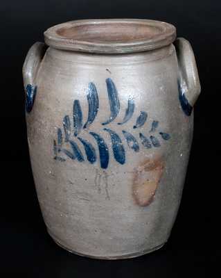 Attrib. Stephen B. Sweeney, Henrico County, VA One-Gallon Stoneware Jar