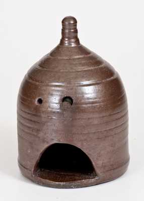 Unusual Stoneware Birdhouse, Southern U.S. origin