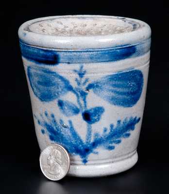 Very Rare Large-Sized Stoneware Sander, possibly Isaac V. Machett, Cornwall, NY, c1850