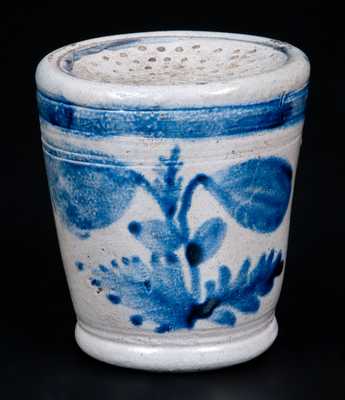 Very Rare Large-Sized Stoneware Sander, possibly Isaac V. Machett, Cornwall, NY, c1850