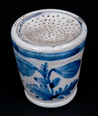 Very Rare Large-Sized Stoneware Sander, possibly Isaac V. Machett, Cornwall, NY, c1850