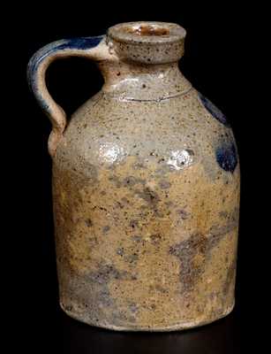 Rare Miniature Cobalt-Decorated Ohio Stoneware Jug, c1880