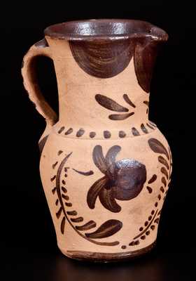 Western PA Tanware Pitcher, circa 1880