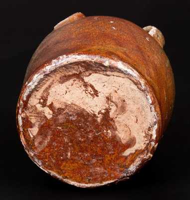 Extremely Rare Brown Family, Atlanta, GA Stoneware Face Jug Inscribed 