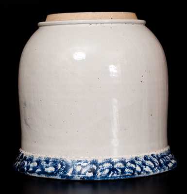 Very Rare Spongeware Presentation SUGAR Jar with 