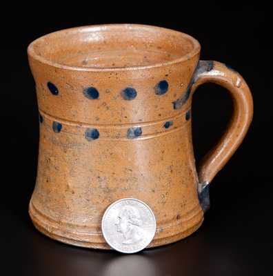 Very Rare Small Stoneware Mug attrib. C. F. Decker (Chucky Valley, TN)
