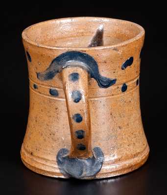 Very Rare Small Stoneware Mug attrib. C. F. Decker (Chucky Valley, TN)
