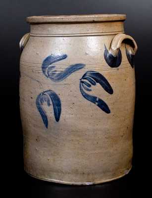 Very Unusual Stoneware Jar with Bird Decoration attrib. G. & A. Black, Somerfield, PA