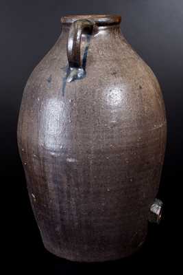 Rare 1866 Venango County, PA Water Cooler w/ Incised Duck, Wreath, Date, Etc.