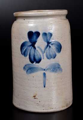 2 Gal. P. HERRMANN Stoneware Jar, Peter Herrmann, Baltimore, circa 1880