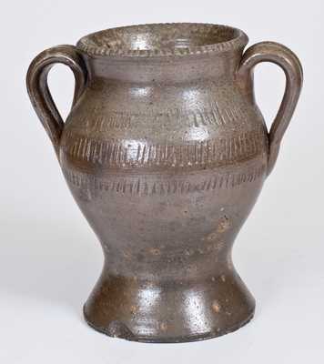 Unusual Stoneware Vase, probably North Carolina, circa 1890