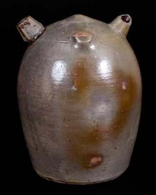 Unusual Stoneware Harvest Jug Inscribed 