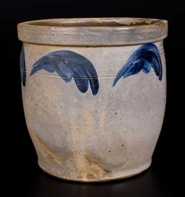 JOHN BELL / WAYNESBORO Stoneware Bowl w/ Brushed Cobalt Decoration