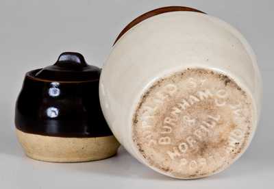 Lot of Six: Unusual Stoneware Miniatures att. E. SWASEY & CO. / PORTLAND, ME