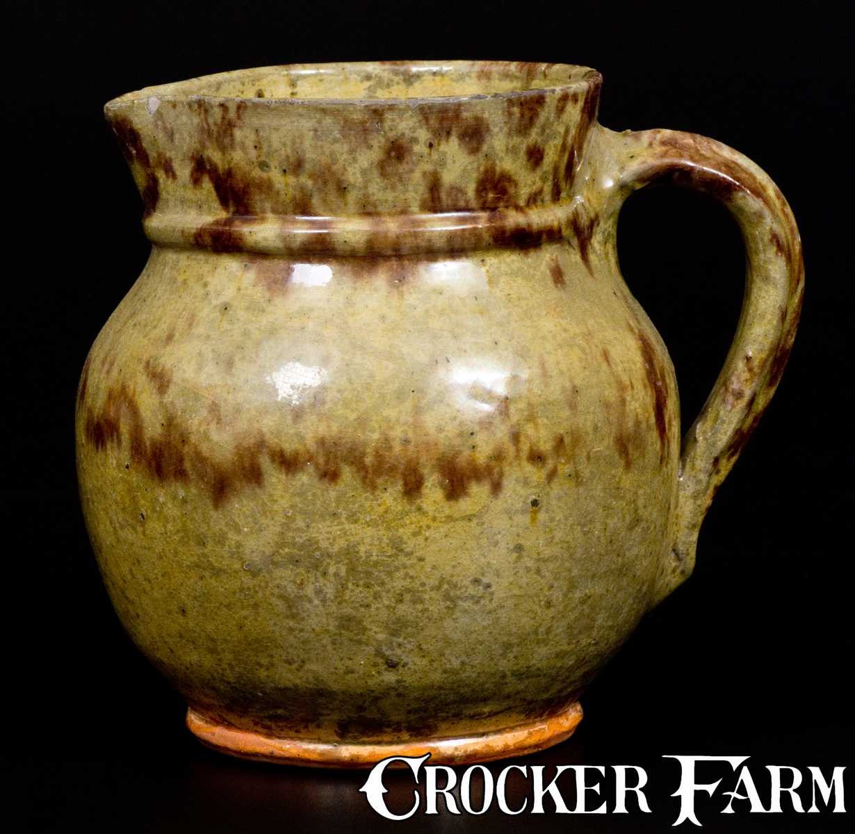 Glazed Redware Pitcher, American, early to mid 19th century -- Lot 214 ...