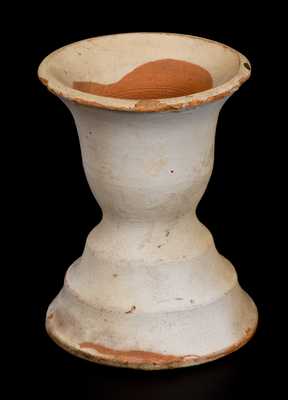Shenandoah Valley Redware Egg Cup, attrib. S. Bell & Son or J. Eberly & Co., Strasburg, Virginia