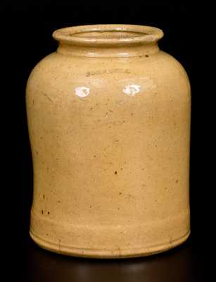 JOHN BELL Redware Canning Jar