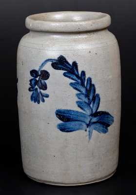 One-Gallon attrib. Henry Remmey, Jr., Philadelphia Stoneware Jar