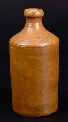 Scarce Stoneware Bottle, C. CROLIUS / MANUFACTURER / NEW-YORK