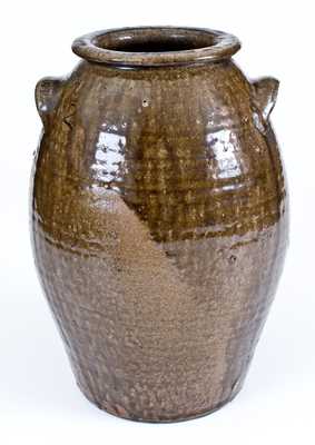 Nelson Bass, Lincoln County, NC Alkaline-Glazed Stoneware Jar