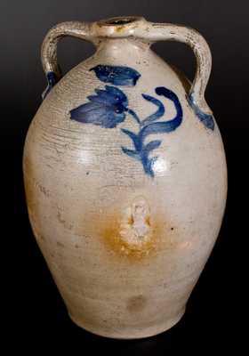 Five-Gallon P.H. SMITH, Summit County, Ohio Double-Handled Stoneware Jug