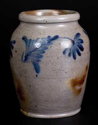 Half-Gallon att. Henry Remmey, Jr. Philadelphia Stoneware Jar, c1840