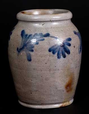 Half-Gallon att. Henry Remmey, Jr. Philadelphia Stoneware Jar, c1840