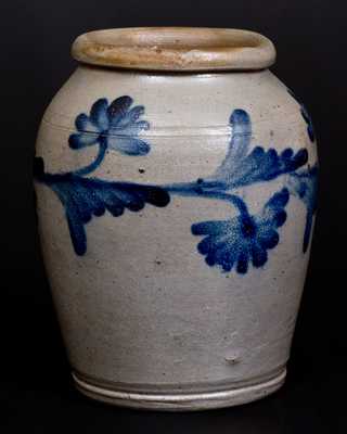 Half-Gallon Stoneware Jar attrib. Henry Remmey, Jr., Philadelphia, PA, circa 1840