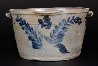 One-and-a-Half-Gallon Stoneware Milkpan attrib. Henry Remmey, Jr., Philadelphia, PA