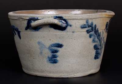 One-and-a-Half-Gallon Stoneware Milkpan attrib. Henry Remmey, Jr., Philadelphia, PA