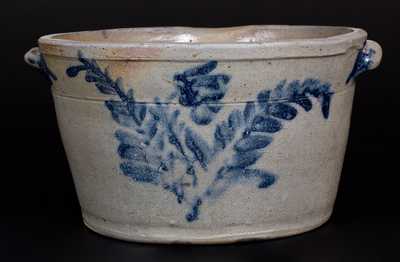 One-and-a-Half-Gallon Stoneware Milkpan attrib. Henry Remmey, Jr., Philadelphia, PA