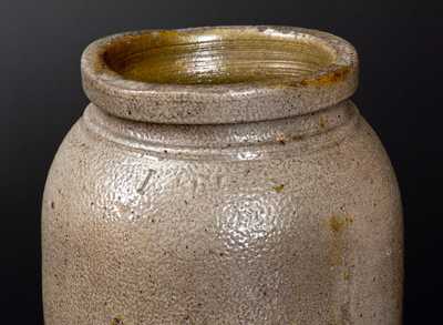 One-Gallon Shenandoah Valley Stoneware Jar, Stamped 
