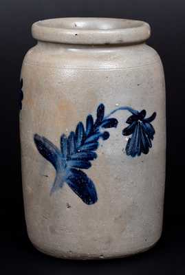 One-Gallon attrib. Henry Remmey, Jr., Philadelphia Stoneware Jar