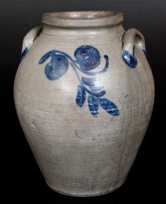 Fine Three-Gallon Stoneware Jar attributed to John P. Schermerhorn, Richmond, VA