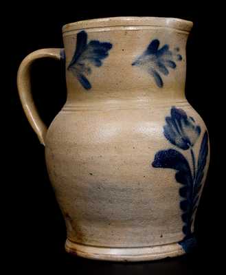 1/2 Gal. R.C.R. / PHILA., Richard Remmey, Philadelphia Stoneware Pitcher, c1880