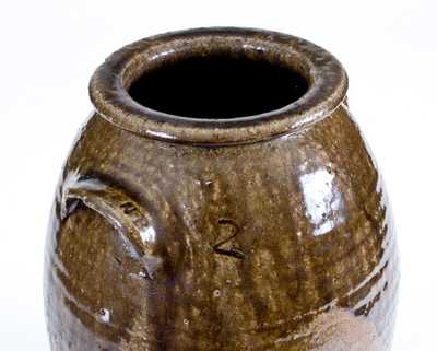 Nelson Bass, Lincoln County, NC Alkaline-Glazed Stoneware Jar