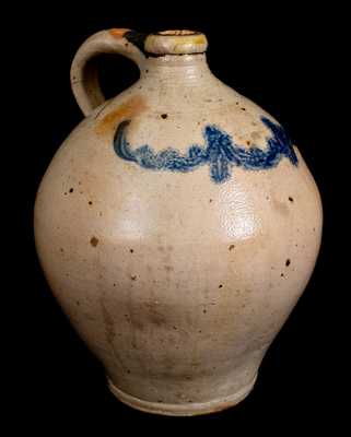 2 Gal. C. CROLIUS / MANUFACTURER / NEW-YORK Ovoid Stoneware Jug