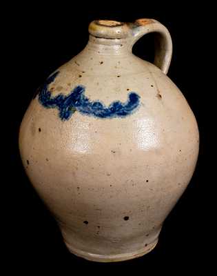 2 Gal. C. CROLIUS / MANUFACTURER / NEW-YORK Ovoid Stoneware Jug