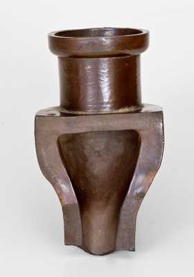 Rare Sewertile Wall Sconce Marked "Made by National Sewer Pipe Co. / Barberton, O."