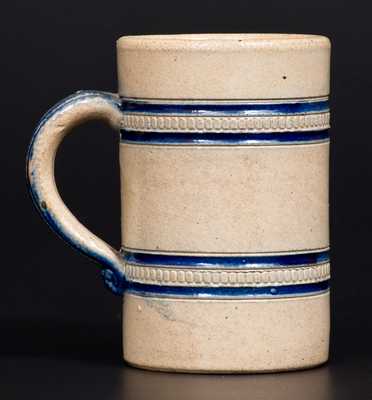 Banded Stoneware Mug Impressed John Wygand / New York