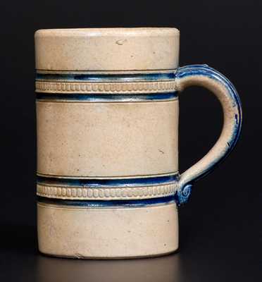 Banded Stoneware Mug Impressed John Wygand / New York