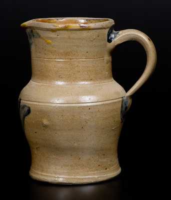 Stoneware Pitcher with Cobalt Decoration att. Richard Remmey, Philadelphia, PA