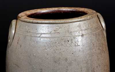 A. MELCHER & CO. / MANUFACTURERS / LOUISVILLE, KY Stoneware Jar